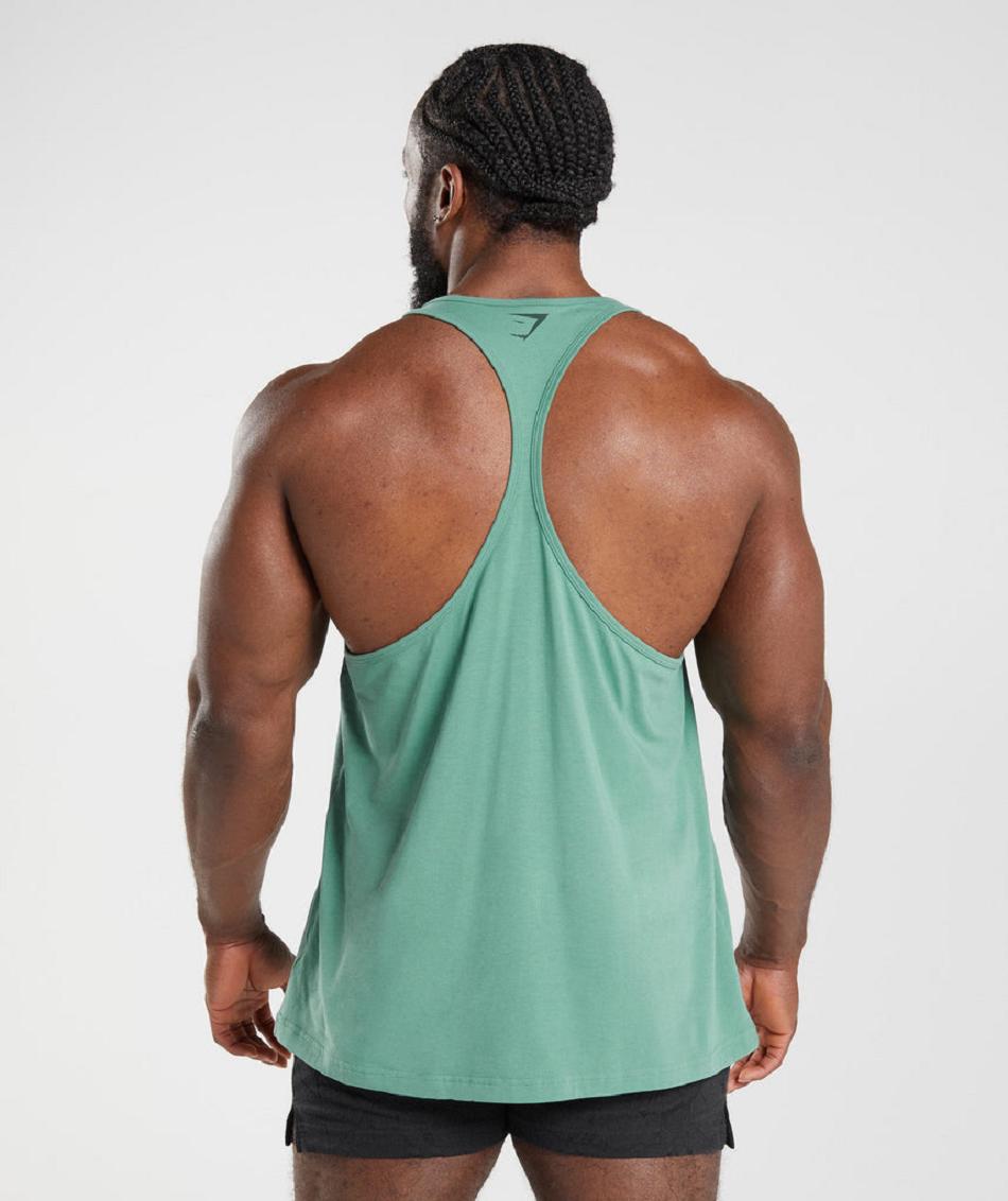 Stringers Gymshark Power Hombre Verde | CO 3571CTV